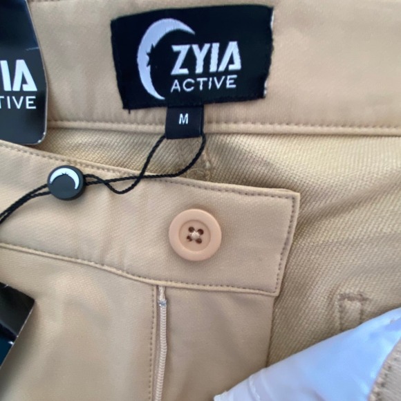ZYIA Active Men's Khaki Office Chino Stretch Performance Pants, NWT, Siz… - Picture 6 of 13
